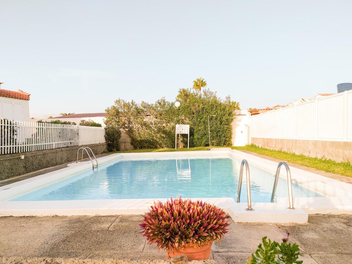 Pretty Terrace Holiday House In Maspalomas Playa del Ingles  Bagian luar foto